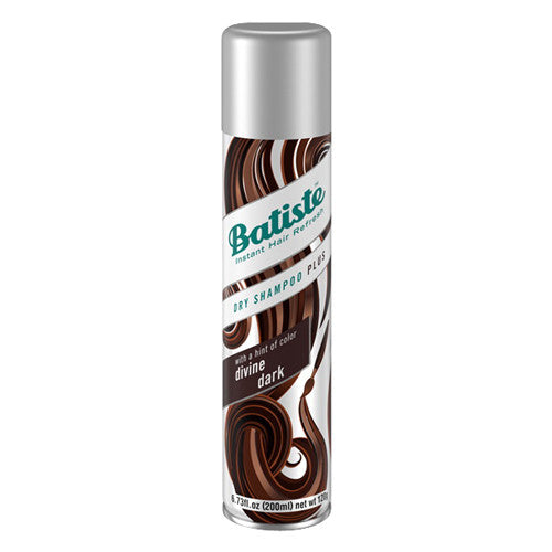 Batiste Dry Hair Shampoo With A Hint Of Color, Divine Dark - 6.73 Oz